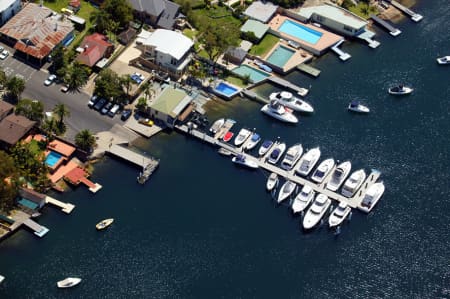 Aerial Image of YOWIE BAY MARINA