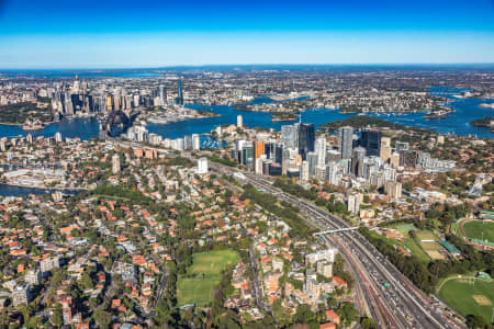 Aerial Image of NORTH SYDNEY