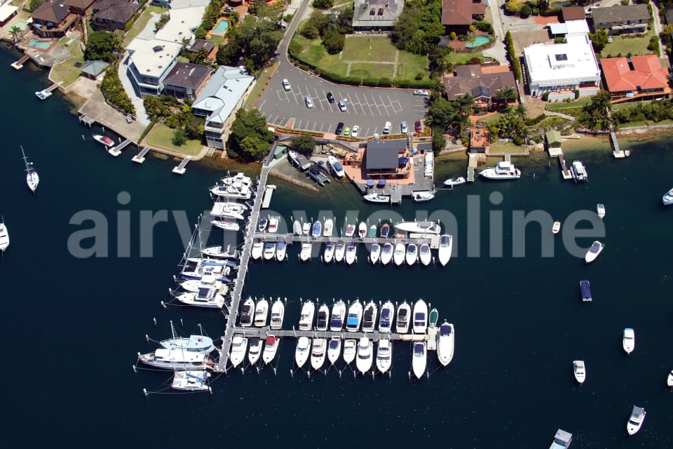 Aerial Image of Burraneer Bay Marina