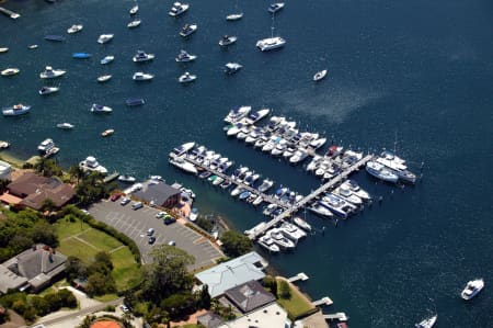 Aerial Image of BURRANEER BAY MARINA