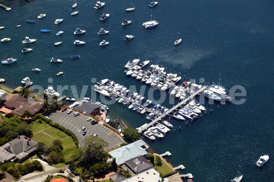 Aerial Image of Burraneer Bay Marina