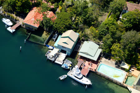 Aerial Image of ATTWELLS BOATSHED