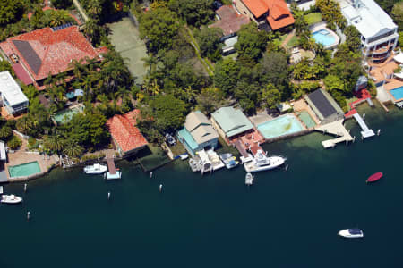 Aerial Image of ATTWELLS BOATSHED