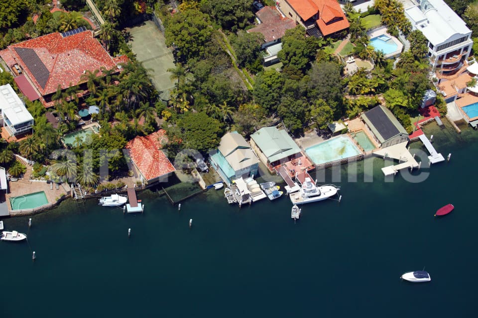 Aerial Image of Attwells Boatshed