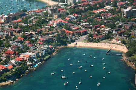 Aerial Image of LITTLE MANLY BEACH, NSW