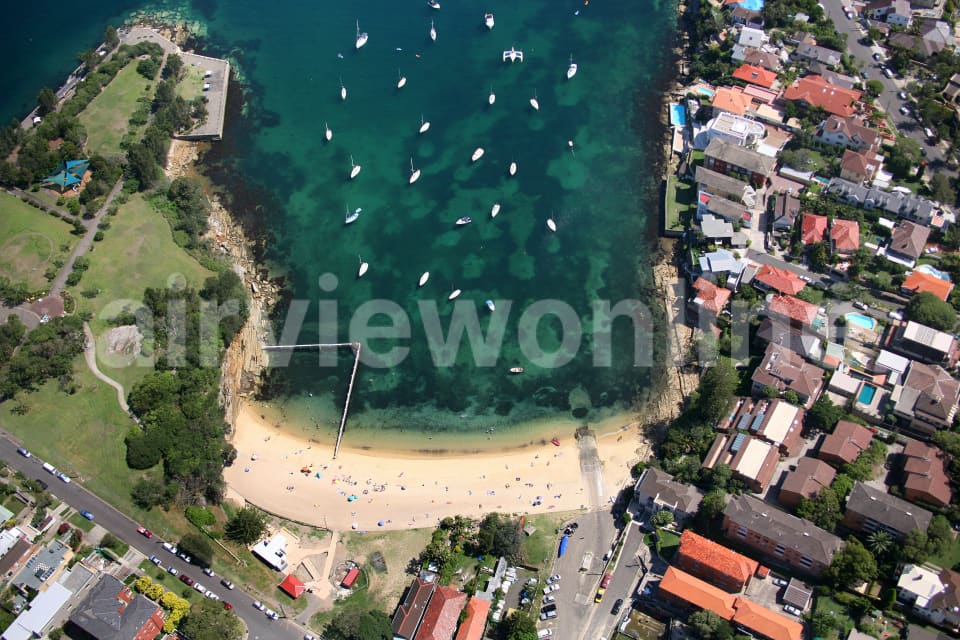Aerial Image of Little Manly Vertical