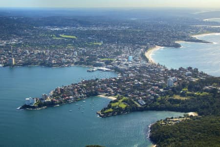 Aerial Image of MANLY AND NORTHERN BEACHES