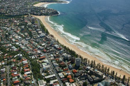 Aerial Image of MANLY BEACH