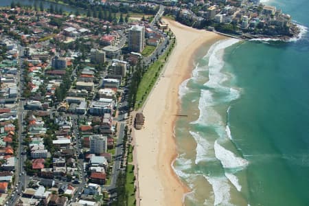 Aerial Image of MANLY BEACH