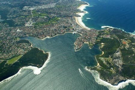 Aerial Image of MANLY AND NORTH HARBOUR