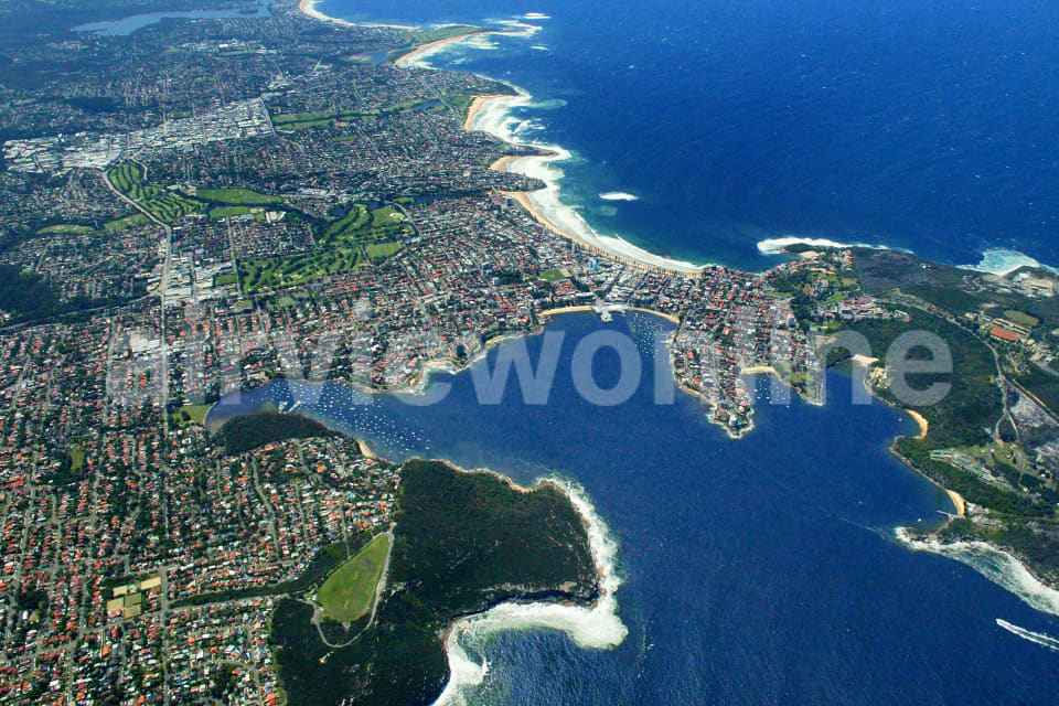 Aerial Image of Manly High Altitude