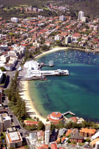 Aerial Image of MANLY WHARF