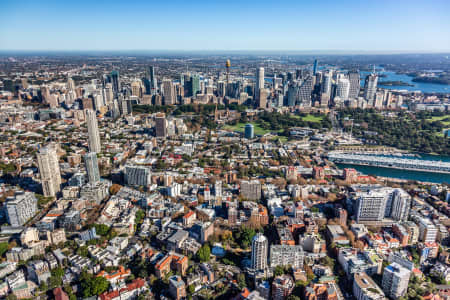 Aerial Image of KINGS CROSS