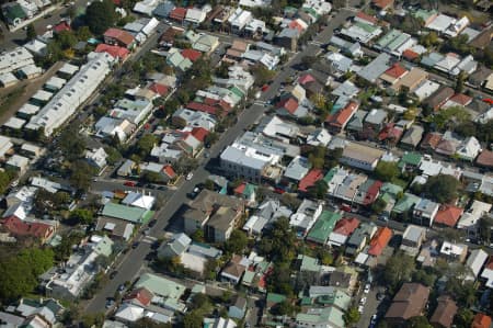 Aerial Image of EVANS STREET IN ROZELLE,