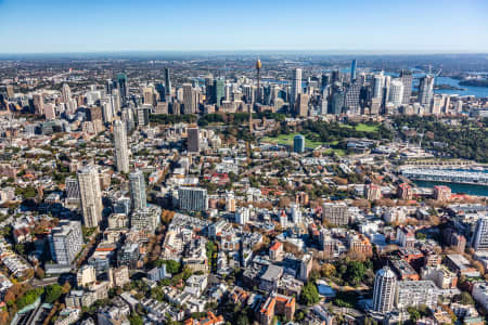 Aerial Image of KINGS CROSS