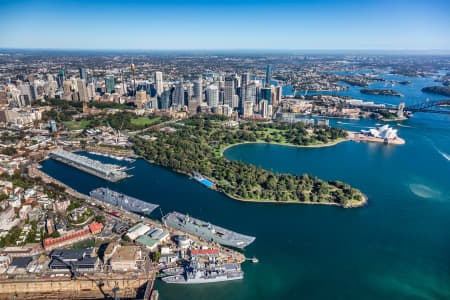 Aerial Image of GARDEN ISLAND