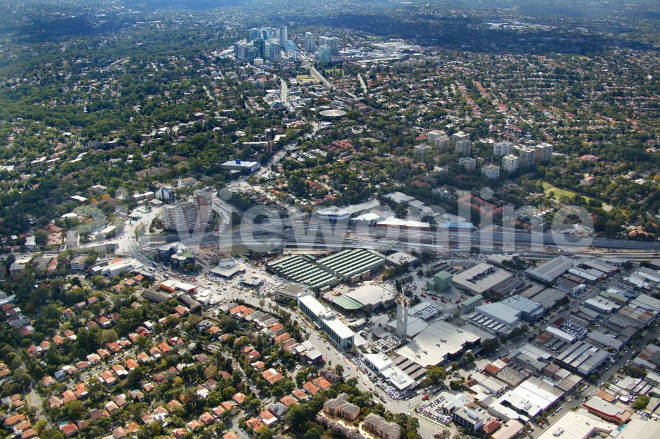 Aerial Image of Artarmon and Chatswood