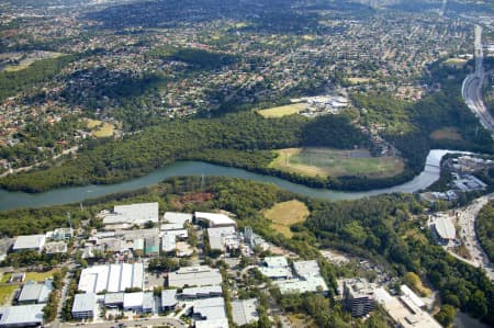 Aerial Image of LANE COVE WEST AND EAST RYDE
