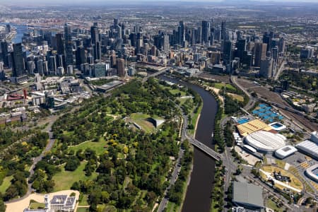 Aerial Image of EAST MELBOURNE