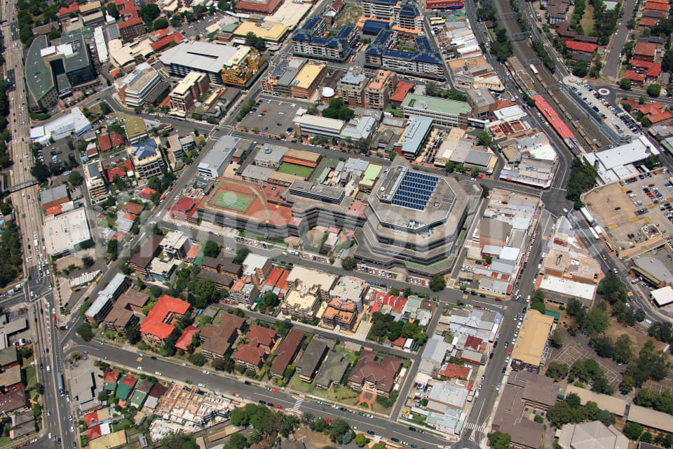 Aerial Image of Kogarah town centre