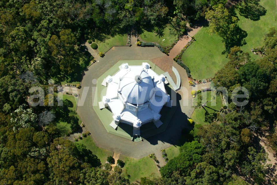 Aerial Image of Baha\'i Temple, Ingleside, NSW