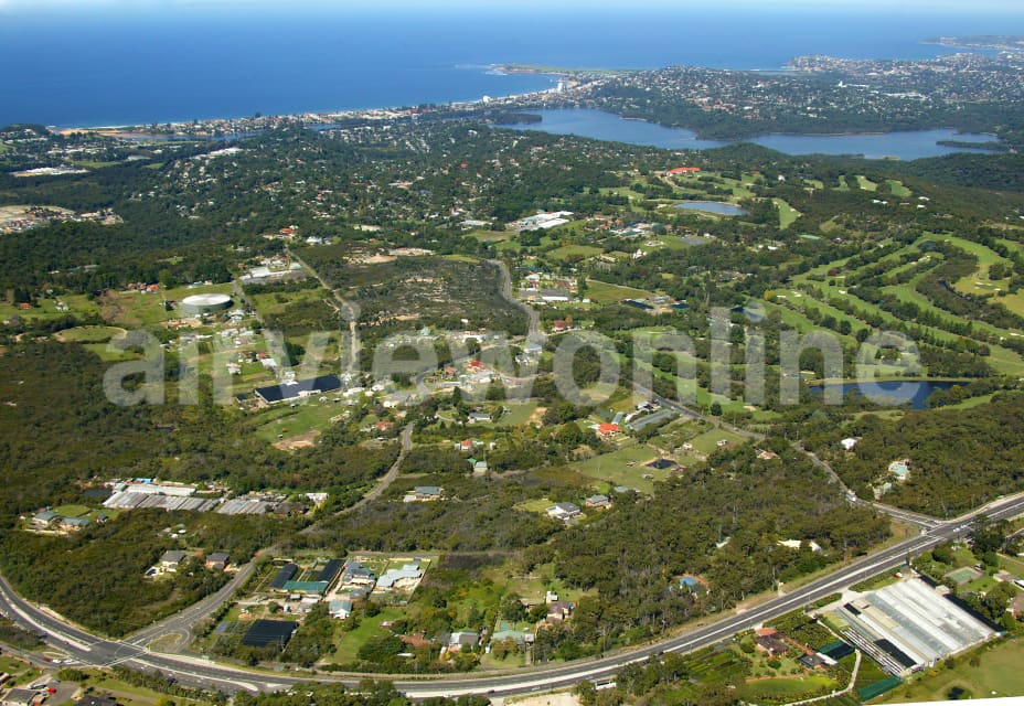 Aerial Image of Ingleside to Narrabeen Beach