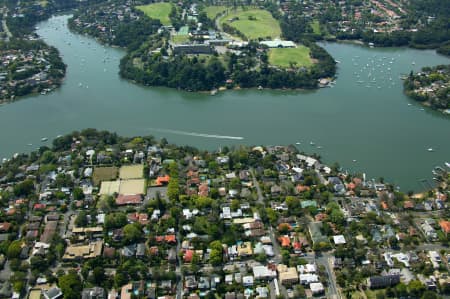 Aerial Image of HUNTERS HILL