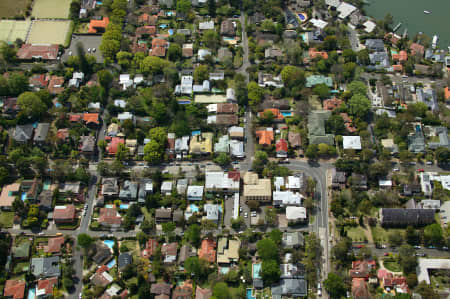 Aerial Image of HUNTERS HILL