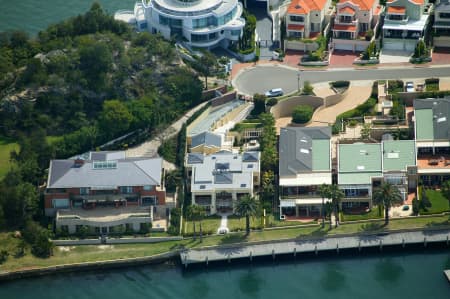 Aerial Image of HUNTERS HILL