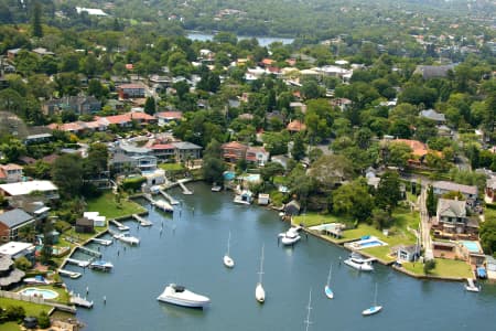 Aerial Image of HUNTERS HILL