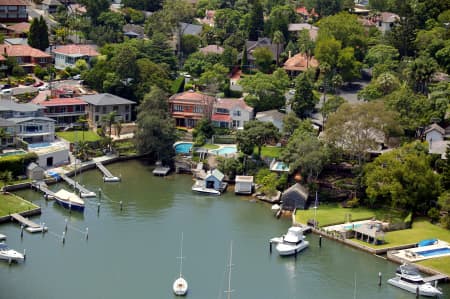 Aerial Image of HUNTERS HILL