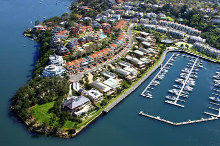 Aerial Image of FERN BAY RESIDENCES, HUNTERS HILL