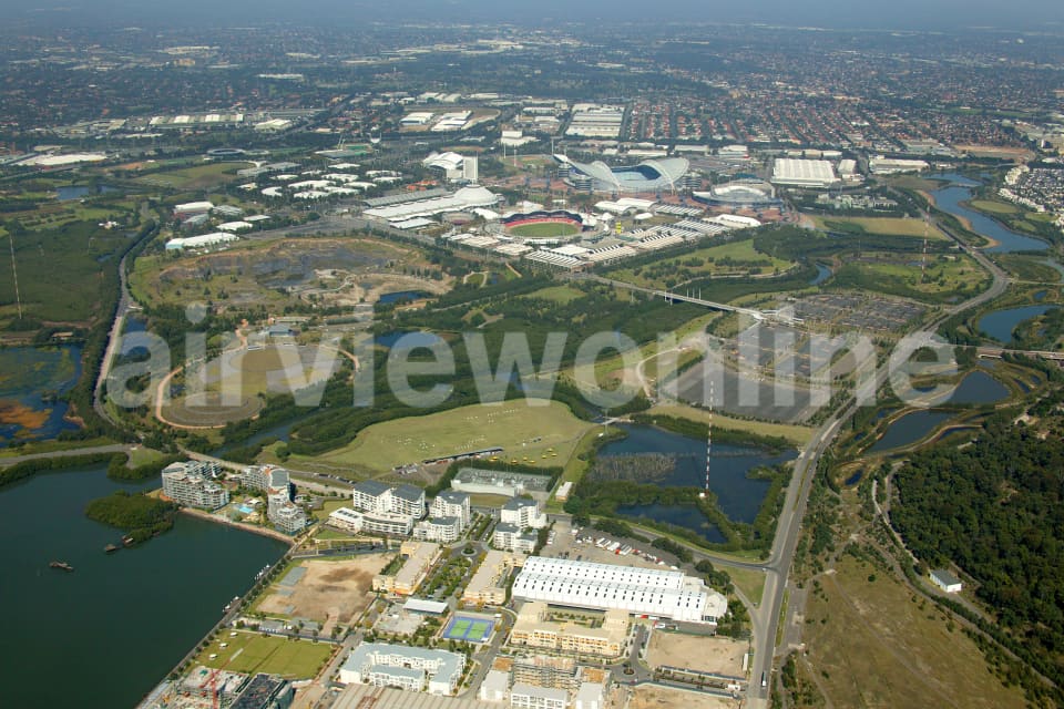 Aerial Image of Homebush