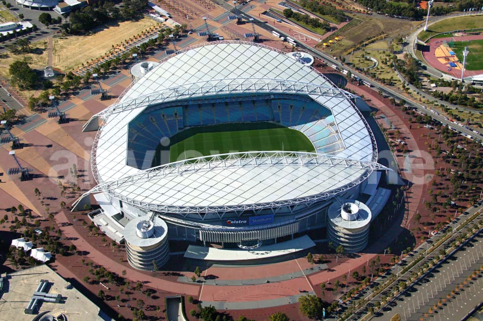 Aerial Image of ANZ Stadium
