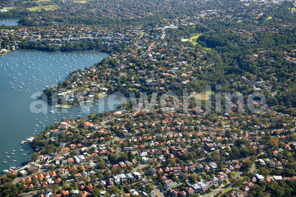 Aerial Image of Greenwich and Gore Creek Reserve