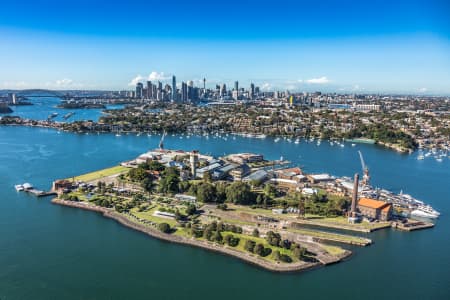 Aerial Image of COCKATOO ISLAND