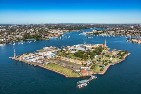 Aerial Image of COCKATOO ISLAND