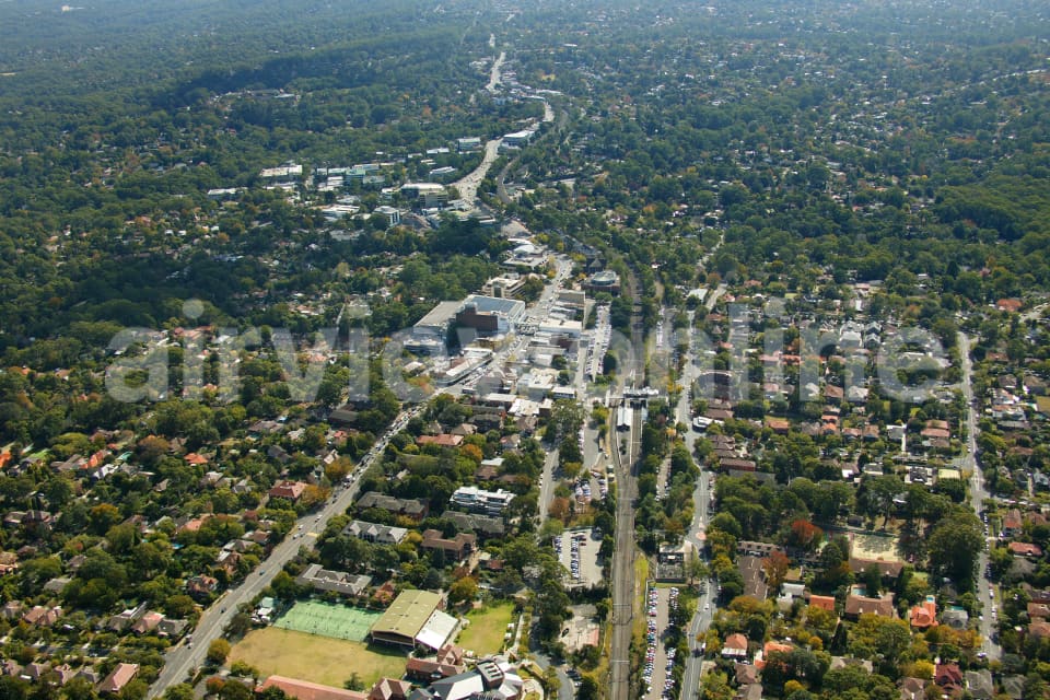 Aerial Image of Gordon, NSW