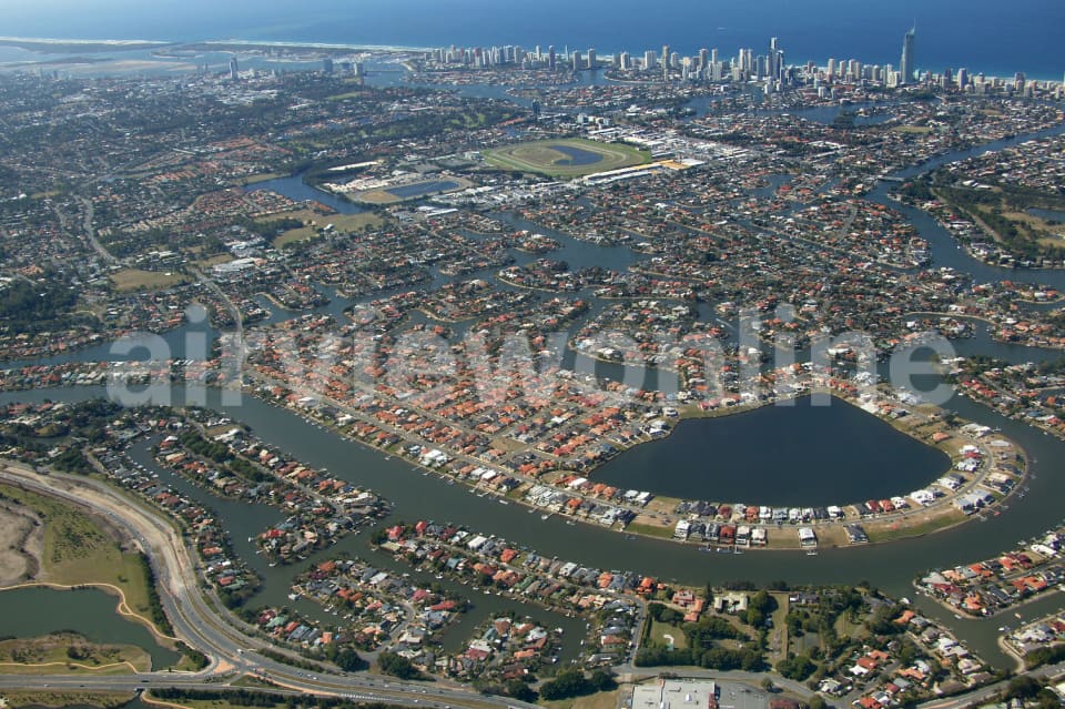 Aerial Image of Carrara to Surfers Paradise