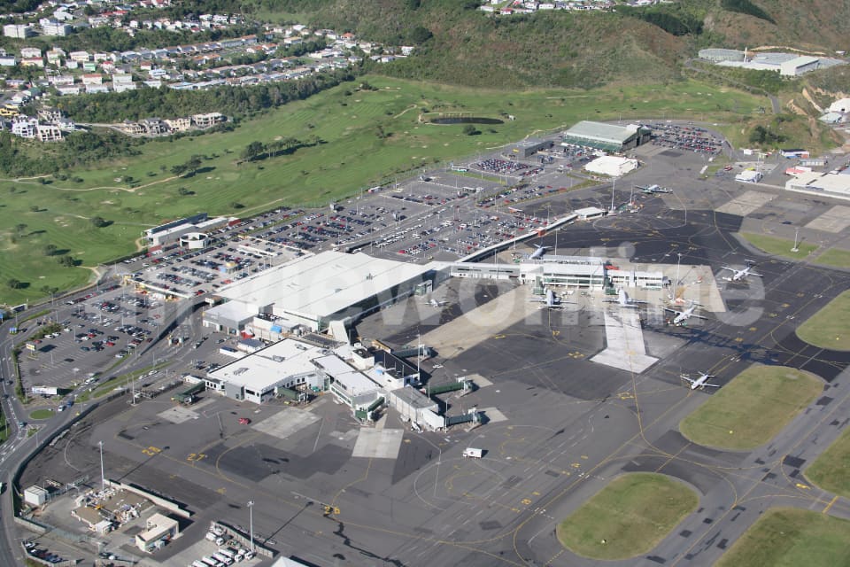 Aerial Image of Wellington International Airport