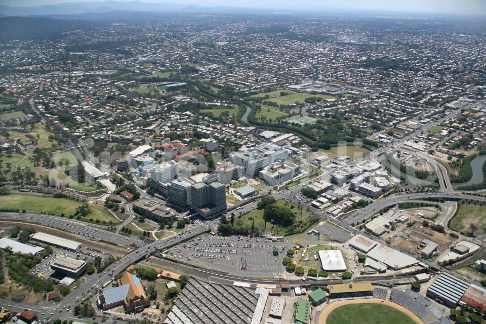 Aerial Image of Bowen Hills and Herston