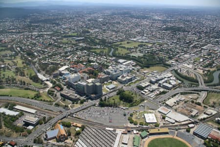 Aerial Image of BOWEN HILLS AND HERSTON.