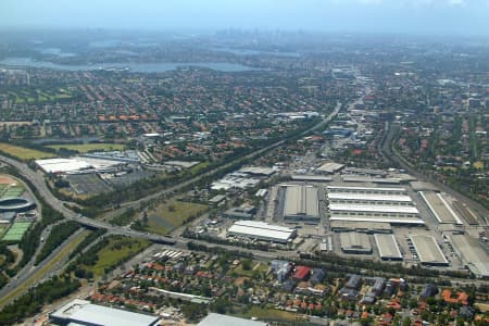 Aerial Image of FLEMINGTON