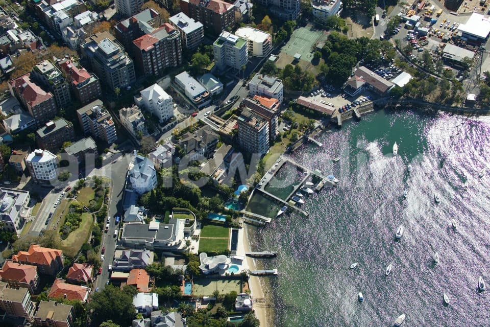 Aerial Image of Billyard Ave, Elizabeth Bay