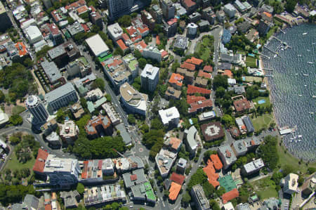Aerial Image of ELIZABETH BAY, NSW