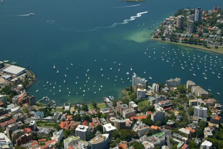 Aerial Image of ELIZABETH BAY, NSW