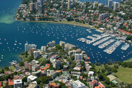 Aerial Image of ELIZABETH BAY, NSW