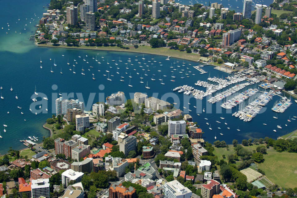 Aerial Image of Elizabeth Bay, NSW