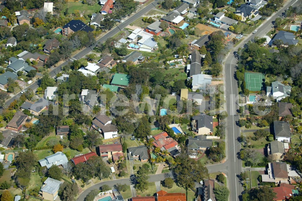 Aerial Image of Streets of Elanora Heights