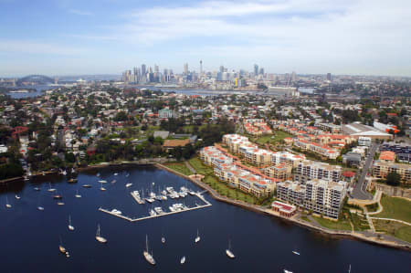 Aerial Image of ROZELLE